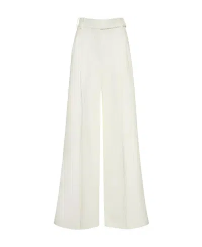 Alexandre Vauthier Wide-leg Casual Pants In Neutral