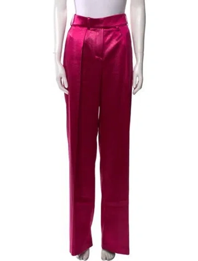 Pre-owned Alexandre Vauthier Wide Leg Pants W/ Tags In Pink