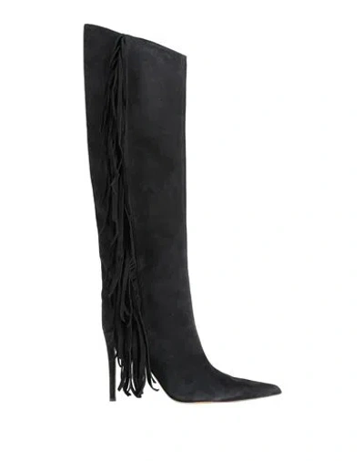 Alexandre Vauthier Woman Boot Black Size 8 Leather
