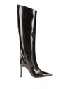 Alexandre Vauthier Knee Boots In Grey