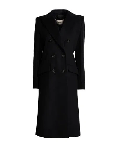 Alexandre Vauthier Woman Coat Black Size 6 Wool