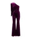 Alexandre Vauthier Woman Jumpsuit Plum Size 8 Polyester, Elastane In Purple