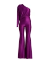 ALEXANDRE VAUTHIER ALEXANDRE VAUTHIER WOMAN JUMPSUIT PURPLE SIZE 2 VISCOSE, ELASTANE