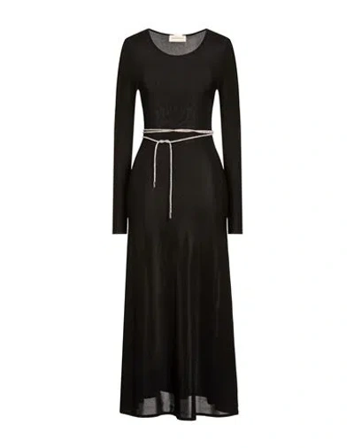 Alexandre Vauthier Woman Maxi Dress Black Size 10 Textile Fibers
