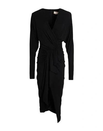 Alexandre Vauthier Woman Maxi Dress Black Size 2 Viscose, Elastane