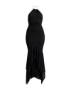 Alexandre Vauthier Woman Maxi Dress Black Size 6 Viscose, Polyamide