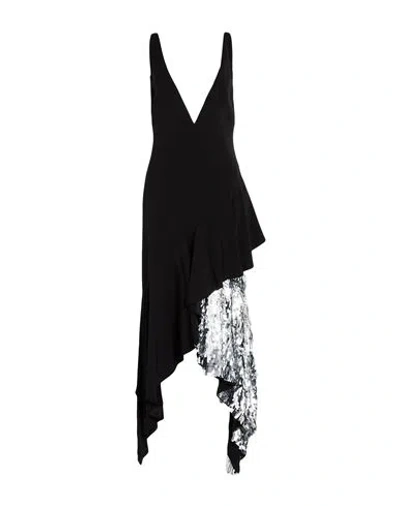 Alexandre Vauthier Woman Maxi Dress Black Size 8 Acetate, Viscose