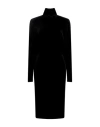 Alexandre Vauthier Woman Midi Dress Black Size 2 Polyester, Elastane In Black