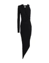 Alexandre Vauthier Woman Midi Dress Black Size 6 Viscose, Elastane In Black