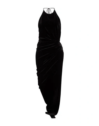 Alexandre Vauthier Woman Midi Dress Black Size 8 Polyester, Elastane