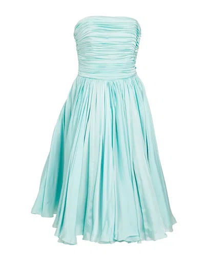 Alexandre Vauthier Midi Dresses In Blue