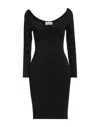 Alexandre Vauthier Short Dresses In Black