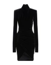 Alexandre Vauthier Woman Mini Dress Black Size 4 Polyester, Elastane