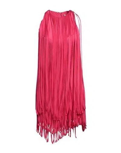Alexandre Vauthier Woman Mini Dress Magenta Size 6 Viscose, Elastane