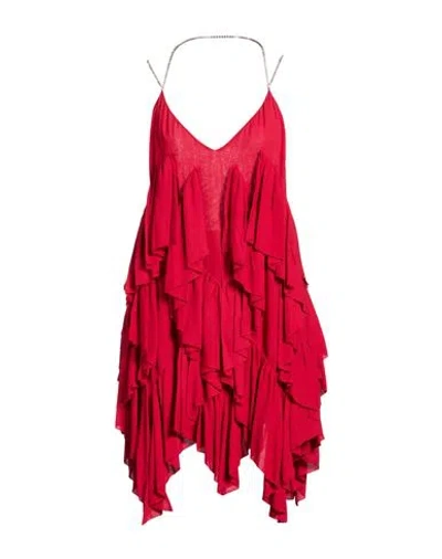 Alexandre Vauthier Woman Mini Dress Red Size 6 Viscose