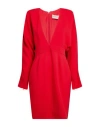 Alexandre Vauthier Woman Mini Dress Red Size 8 Viscose In Red