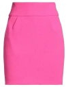 Alexandre Vauthier Woman Mini Skirt Fuchsia Size 4 Wool In Pink
