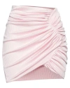 Alexandre Vauthier Alexander Vauthier Pink Leather Miniskirt In Pink