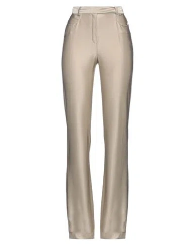 Alexandre Vauthier Woman Pants Beige Size 8 Viscose, Elastane