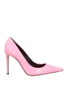 Alexandre Vauthier Woman Pumps Coral Size 9 Textile Fibers
