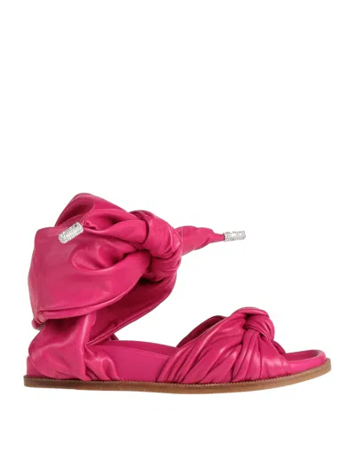 Alexandre Vauthier Sandals In Pink