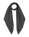 Alexandre Vauthier Woman Scarf Black Size - Polyester In Black
