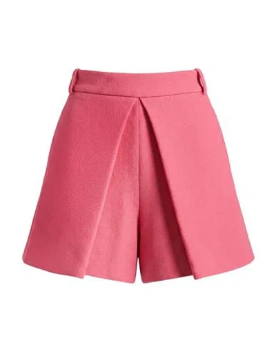 Alexandre Vauthier Woman Shorts & Bermuda Shorts Fuchsia Size 8 Wool In Pink
