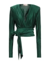 Alexandre Vauthier Woman Shrug Green Size 6 Viscose, Elastane