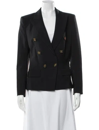 Pre-owned Alexandre Vauthier Wool Blazer W/ Tags In Black