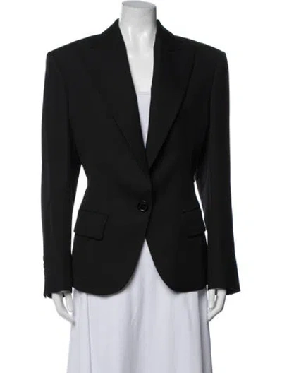 Pre-owned Alexandre Vauthier Wool Blazer W/ Tags In Black