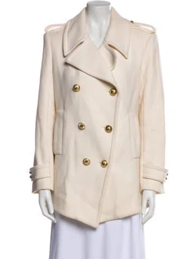 Pre-owned Alexandre Vauthier Wool Jacket In Neutral