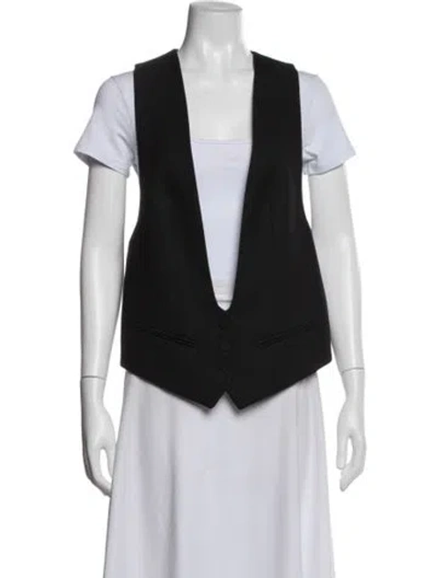 Pre-owned Alexandre Vauthier Wool Vest In Multi