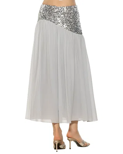 Alexia Admor Abby A-line Skirt In White