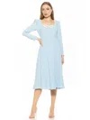 Alexia Admor Zenaida Fit And Flare Dress In Blue