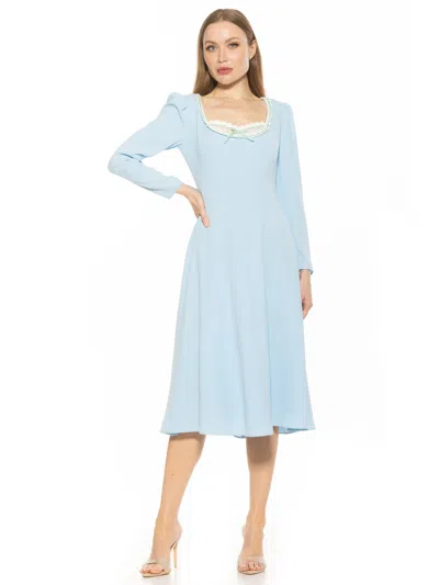 Alexia Admor Ada Dress In Blue