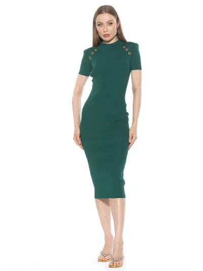 Alexia Admor Adara Dress In Green