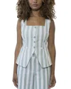 Alexia Admor Adeline Vest Top In Multi