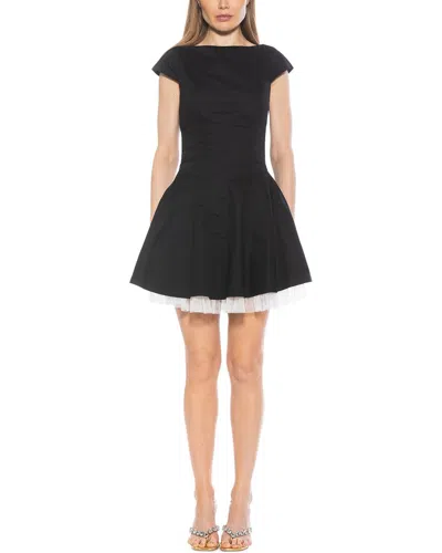 Alexia Admor Aleena A-line Dress In Black