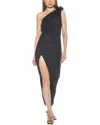 Alexia Admor Alessi Sequin One-shoulder Gown