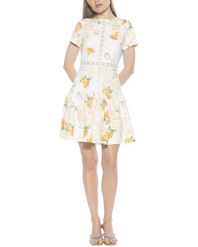 Alexia Admor Alexa Fit & Flare Dress In Yellow