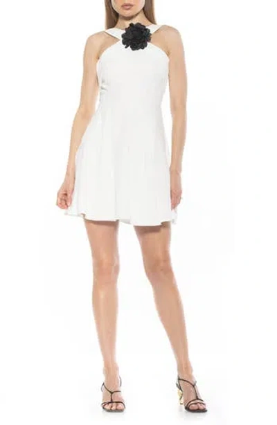 Alexia Admor Alexi Fit & Flare Dress In Ivory