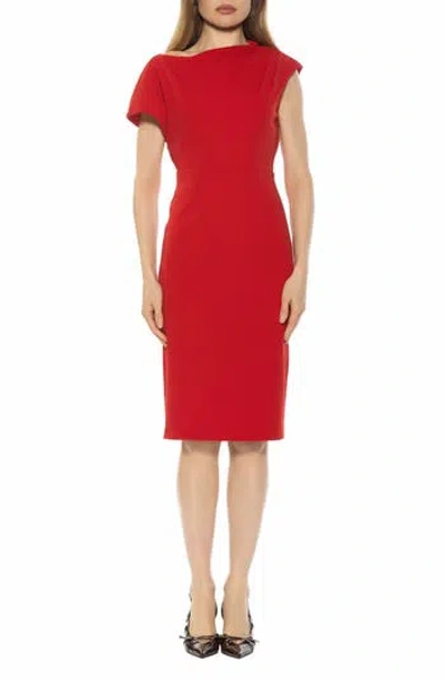 Alexia Admor Althea Sheath Dress In Multi