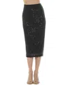 Alexia Admor Ana Pencil Skirt In Black