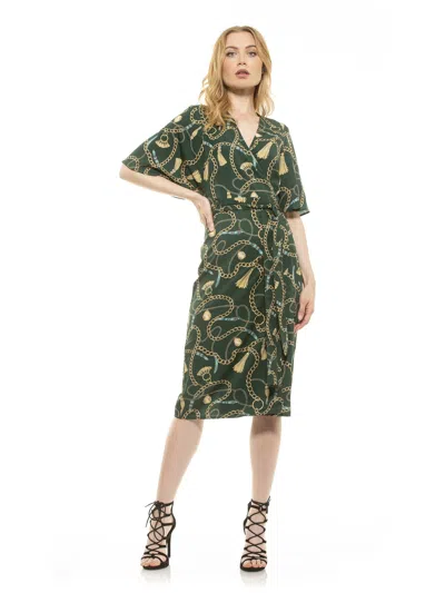 Alexia Admor Angela Dress In Multi