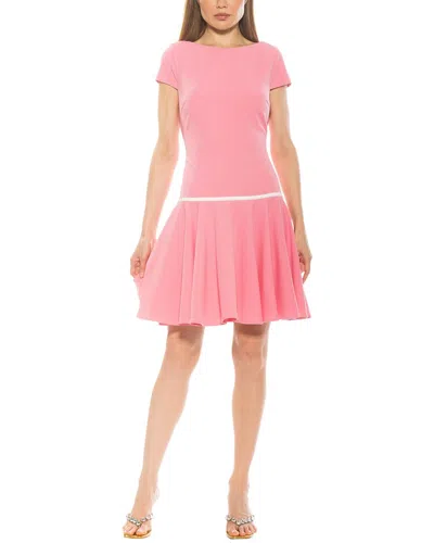 Alexia Admor Aoife A-line Dress In Pink
