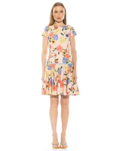 Alexia Admor Aoife Dress In Multi