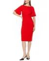 Alexia Admor Ariah Flutter Sleeve Sheath Dress