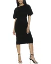 Alexia Admor Women's Ariah Draped Knee Sheath Dress
