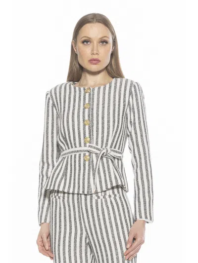 Alexia Admor Arjun Jacket In Blue