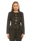 Alexia Admor Arjun Plaid Jacket In Multi